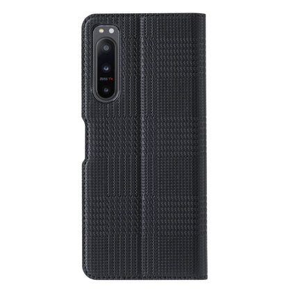 For Sony Xperia 5 IV ViLi DH Series Shockproof Leather Phone Case(Black) by ViLi