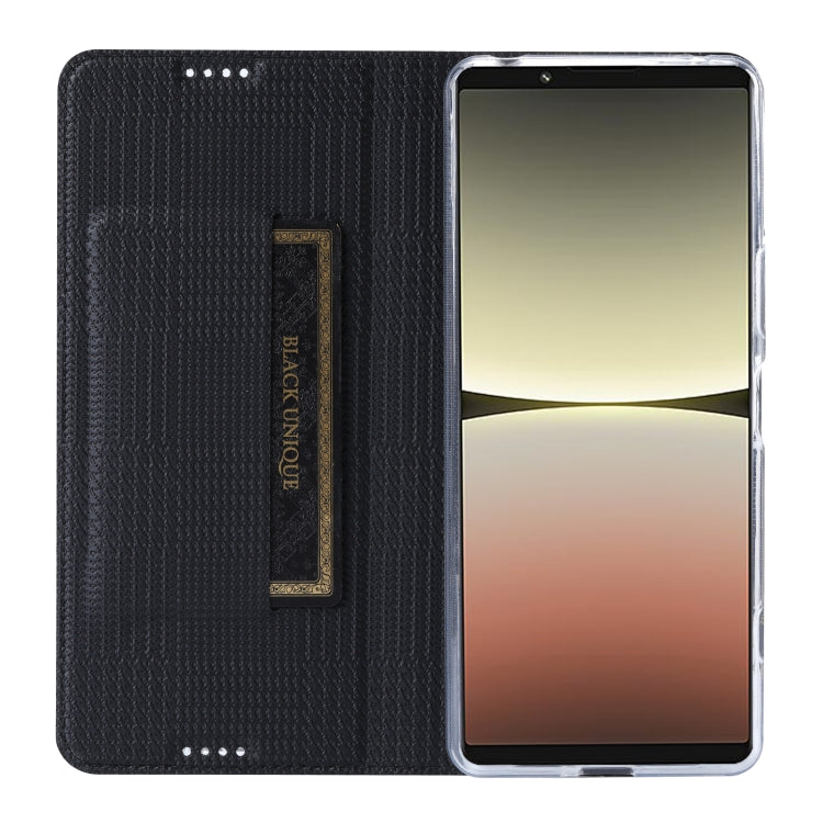 For Sony Xperia 5 IV ViLi DH Series Shockproof Leather Phone Case(Black) by ViLi