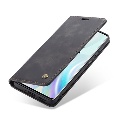 For OnePlus 8 CaseMe Multifunctional Horizontal Flip Leather Case, with Card Slot & Holder & Wallet(Black) by CaseMe