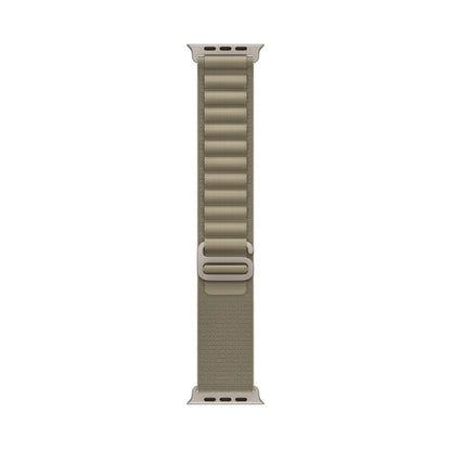 Nylon Loop Watch Band for Apple Watch 42mm / 41mm / 40mm / 38mm(Olive) by bashfashion
