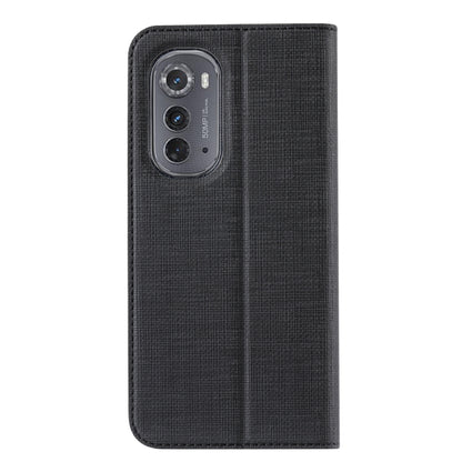 For Motorola Edge 2022 ViLi DMX Series TPU + PU Shockproof Leather Phone Case(Black) by ViLi