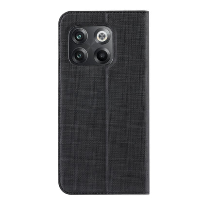 For OnePlus 10T 5G/Ace Pro 5G ViLi DMX Series TPU + PU Shockproof Leather Phone Case(Black) by ViLi