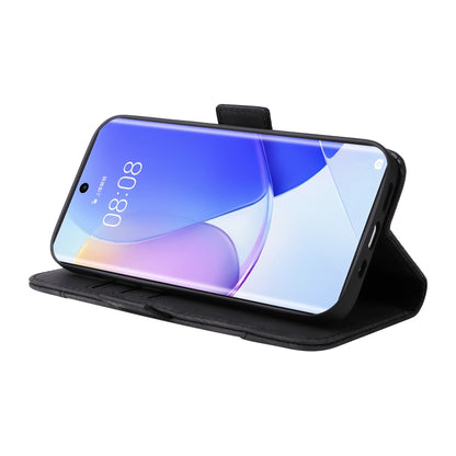 For Huawei nova 9 BETOPNICE Dual-side Buckle Leather Phone Case(Black) by BETOPNICE