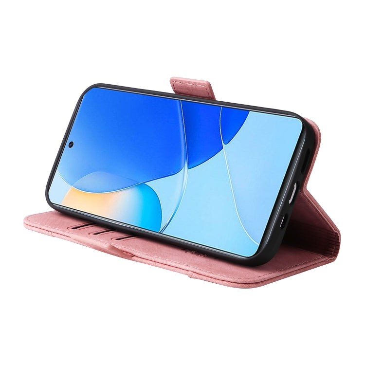 For Huawei nova 9 SE BETOPNICE Dual-side Buckle Leather Phone Case(Pink) by BETOPNICE