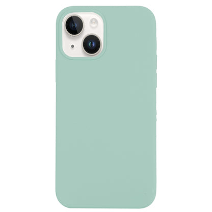 For iPhone 14 Solid Silicone Phone Case(Emerald Green) by bashfashion