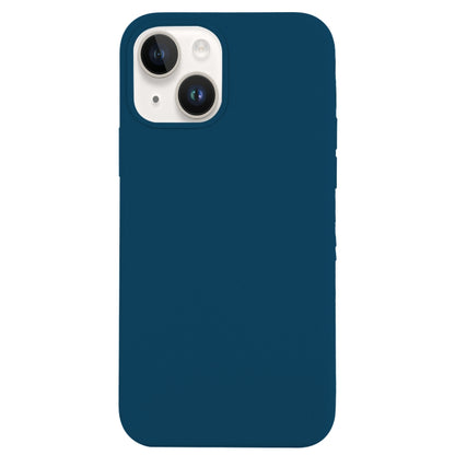 For iPhone 14 Solid Silicone Phone Case(Xingyu Blue) by bashfashion