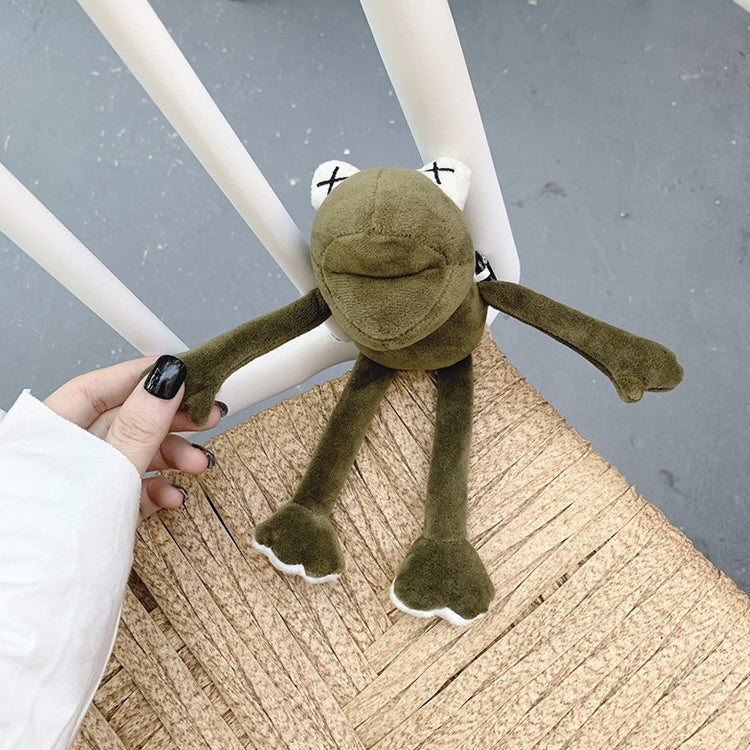 For AirPods 1 / 2 Plush Cute Frog Doll Headphone Protective Case with Hook by bashfashion