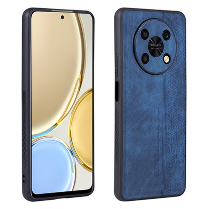 For Huawei Enjoy 50 Pro / nova Y90 AZNS 3D Embossed Skin Feel Phone Case(Sapphire Blue) by AZNS