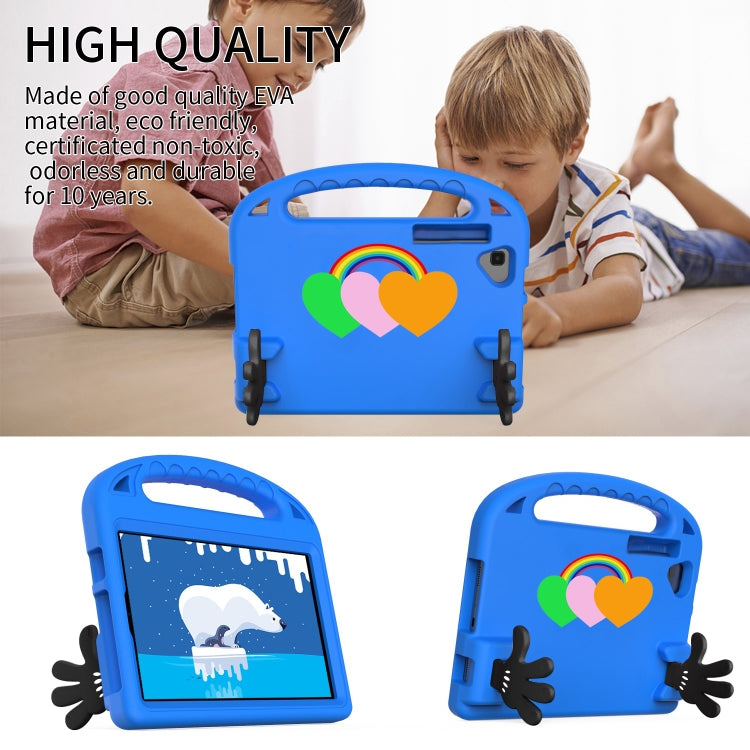 For Samsung Galaxy Tab A 10.1 2019 Love Small Palm Holder EVA Tablet Case(Blue) by bashfashion