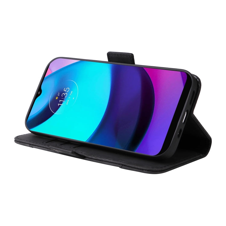 For Motorola Moto E20 / E30 / E40 BETOPNICE Dual-side Buckle Leather Phone Case(Black) by BETOPNICE