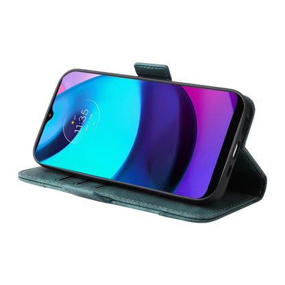 For Motorola Moto E20 / E30 / E40 BETOPNICE Dual-side Buckle Leather Phone Case(Green) by BETOPNICE