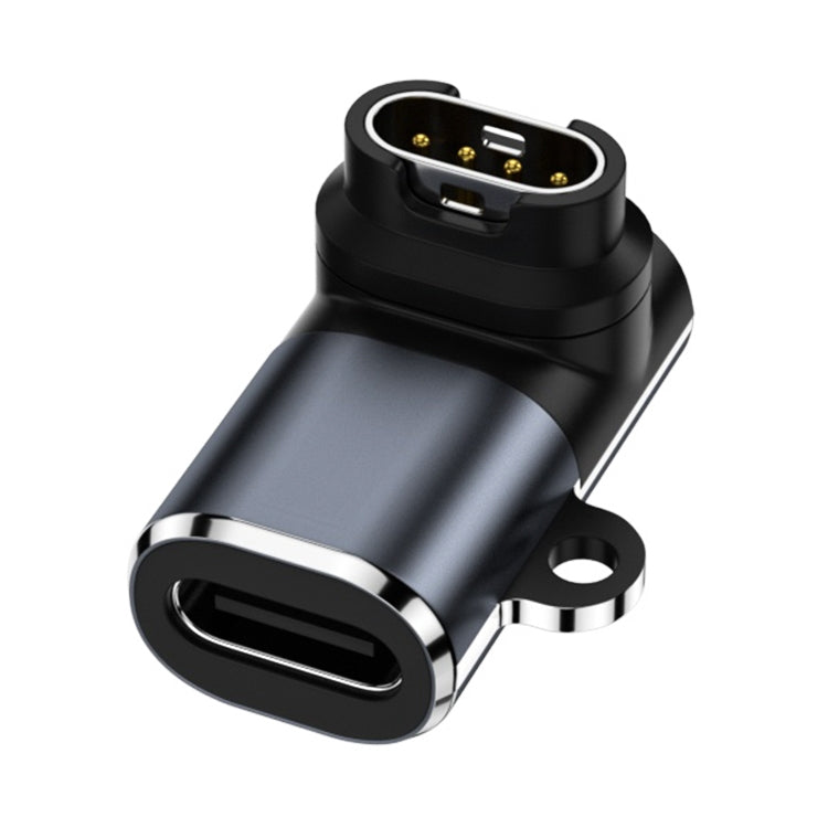 For Garmin Watch Charging Adapter, Interface:Type-C 90 Elbow by bashfashion