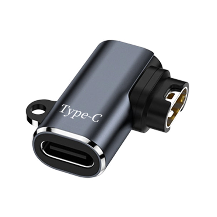 For Garmin Watch Charging Adapter, Interface:Type-C Side Elbow by bashfashion