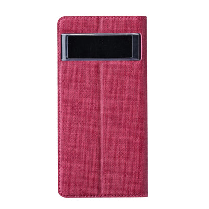 For Google Pixel 7 ViLi DMX Series Shockproof Magnetic Leather Phone Case(Rose Red) by ViLi