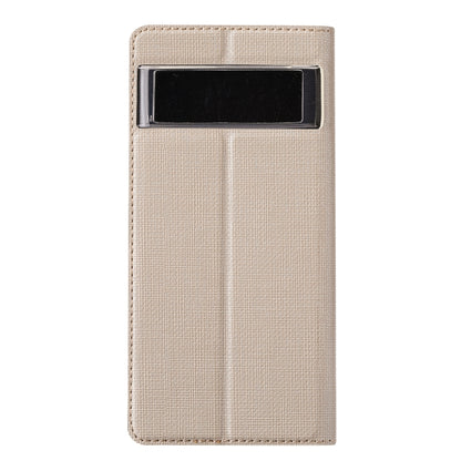 For Google Pixel 7 ViLi DMX Series Shockproof Magnetic Leather Phone Case(Gold) by ViLi