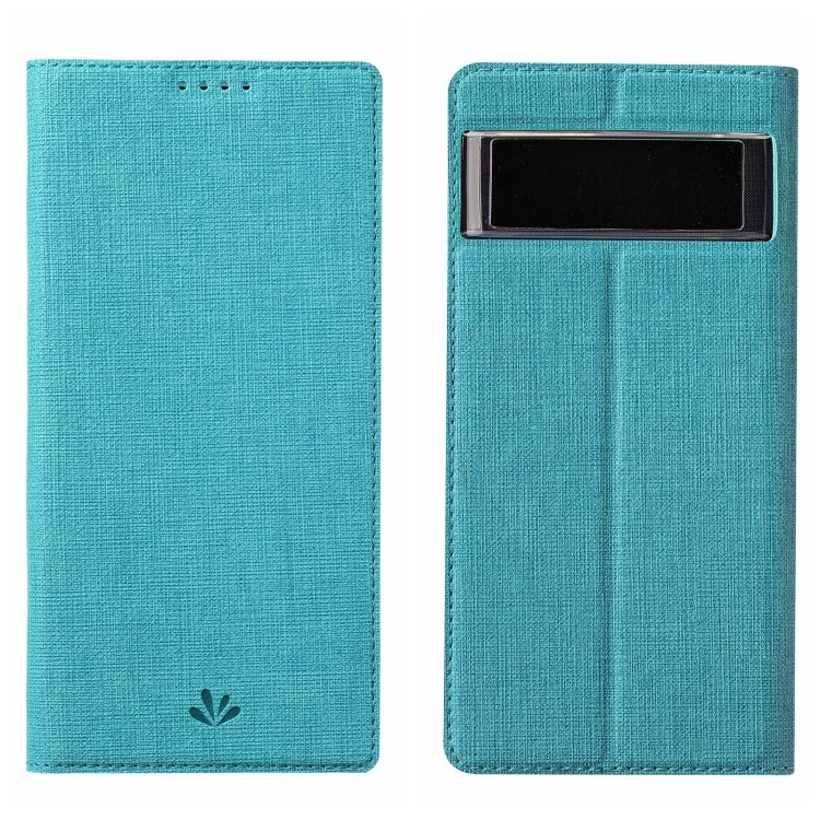 For Google Pixel 7 ViLi DMX Series Shockproof Magnetic Leather Phone Case(Blue) by ViLi
