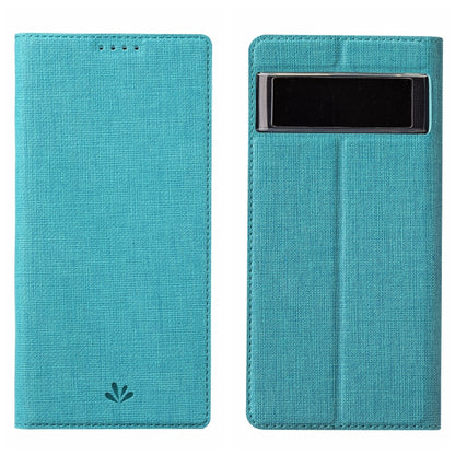 For Google Pixel 7 ViLi DMX Series Shockproof Magnetic Leather Phone Case(Blue) by ViLi