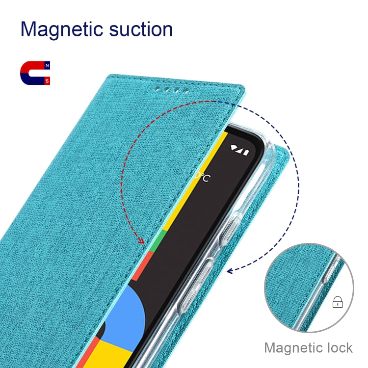 For Google Pixel 7 ViLi DMX Series Shockproof Magnetic Leather Phone Case(Blue) by ViLi