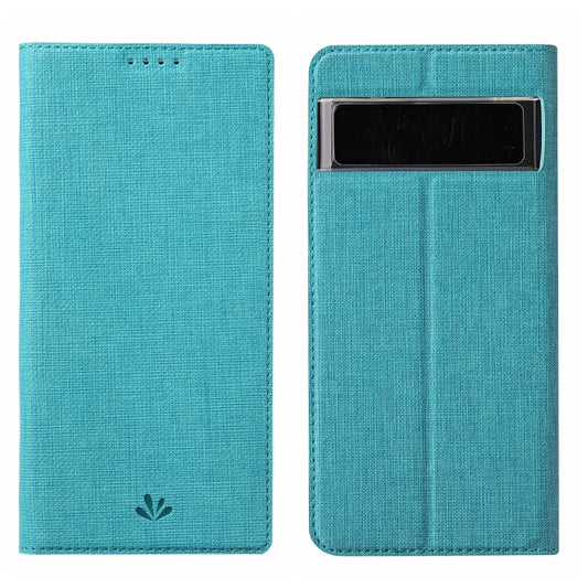 For Google Pixel 7 Pro ViLi DMX Series Shockproof Magnetic Leather Phone Case(Blue) by ViLi