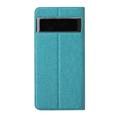 For Google Pixel 7 Pro ViLi DMX Series Shockproof Magnetic Leather Phone Case(Blue) by ViLi