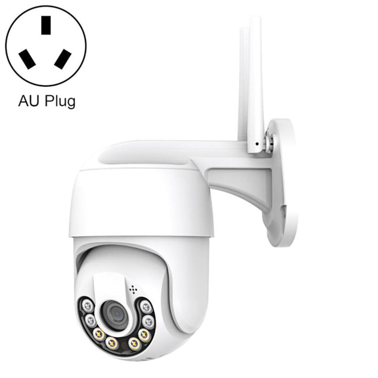 QX59 1920 x 1080P HD 2MP Wireless WiFi Smart Surveillance Camera Support Night Vision & Motion Detection & Two-way Audio & TF Card, Specification:AU Plug by bashfashion