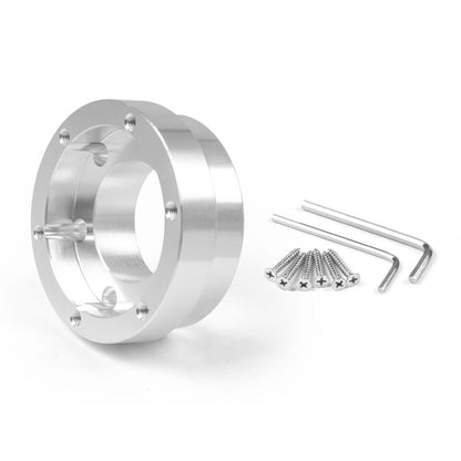 For Logitech G29 G920 G923 70mm Gaming Steering Wheel Adapter(Silver) by bashfashion