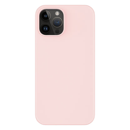 For iPhone 14 Pro Mutural Yuemu Series Liquid Silicone Microfiber Case(Pink) by Mutural