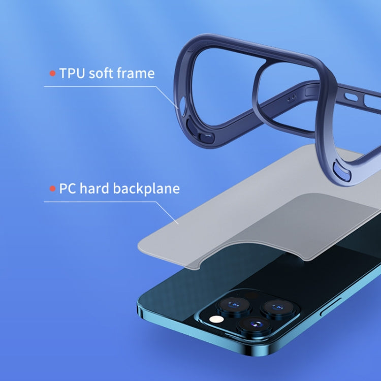 For iPhone 14 ROCK Guard Skin-feel Phone Case(Black) by ROCK