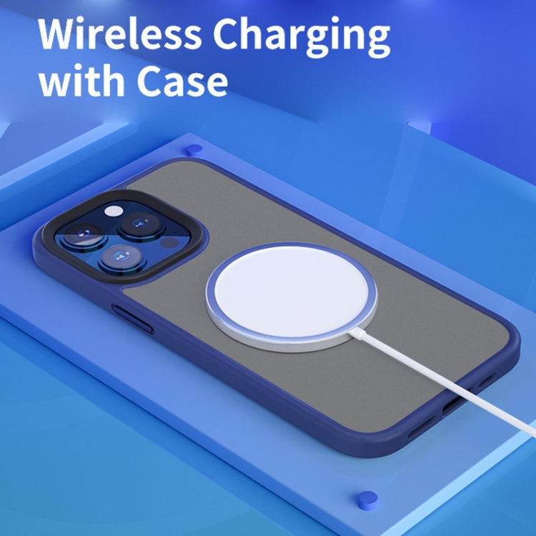 For iPhone 14 Pro Max ROCK Guard Skin-feel Phone Case(Black) by ROCK