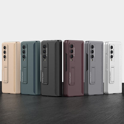 For Samsung Galaxy Z Fold4 GKK Integrated Magnetic Hinge Folding Phone Case(Grey) by GKK