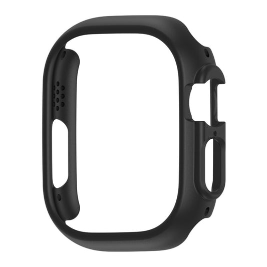 For Apple Watch Ultra 3 / 2 / 1 49mm PC Hollow Electroplating Protective Case(Black) by bashfashion