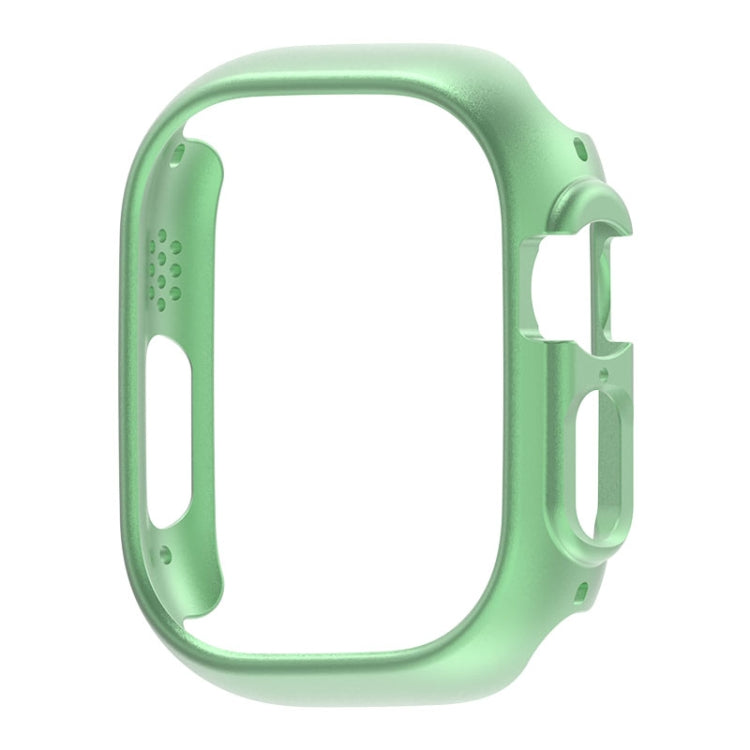 For Apple Watch Ultra 3 / 2 / 1 49mm PC Hollow Electroplating Protective Case(Cyan) by bashfashion