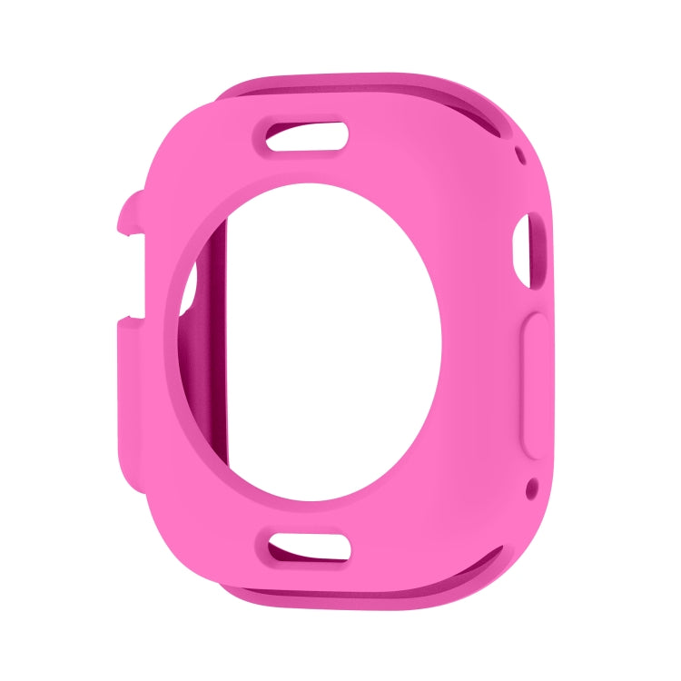 For Apple Watch Ultra 3 / 2 / 1 49mm Candy TPU Protective Case(Pink) by bashfashion