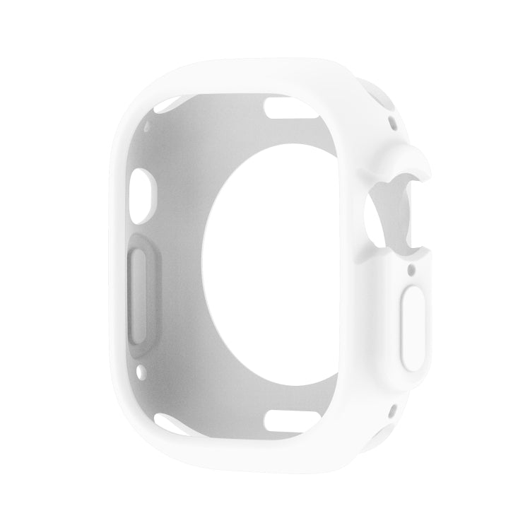 For Apple Watch Ultra 3 / 2 / 1 49mm Candy TPU Protective Case(White) by bashfashion