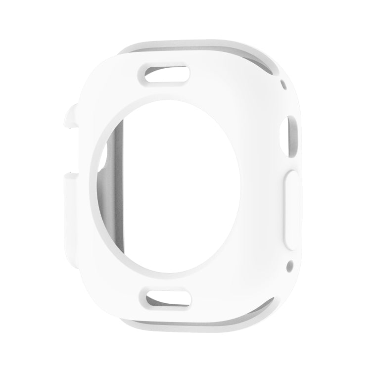 For Apple Watch Ultra 3 / 2 / 1 49mm Candy TPU Protective Case(White) by bashfashion