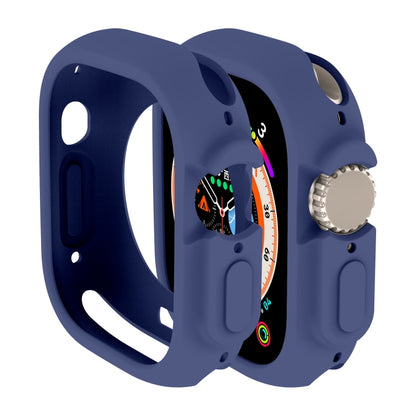 For Apple Watch Ultra 3 / 2 / 1 49mm Candy TPU Protective Case(Royal Blue) by bashfashion