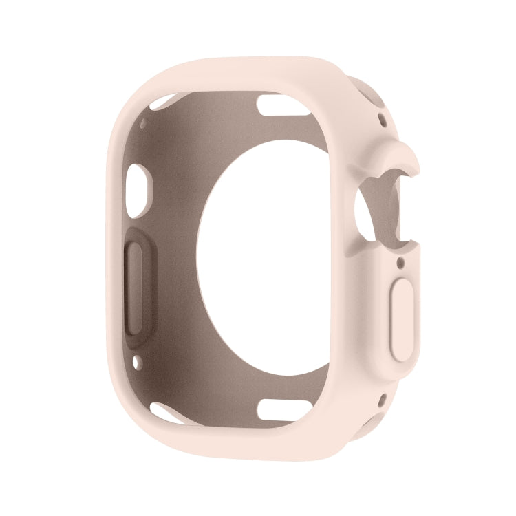 For Apple Watch Ultra 3 / 2 / 1 49mm Candy TPU Protective Case(Light Pink) by bashfashion