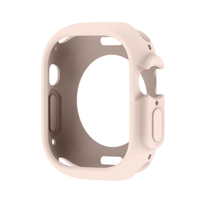 For Apple Watch Ultra 3 / 2 / 1 49mm Candy TPU Protective Case(Light Pink) by bashfashion