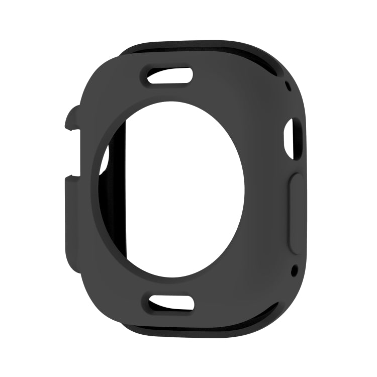 For Apple Watch Ultra 3 / 2 / 1 49mm Candy TPU Protective Case(Black) by bashfashion