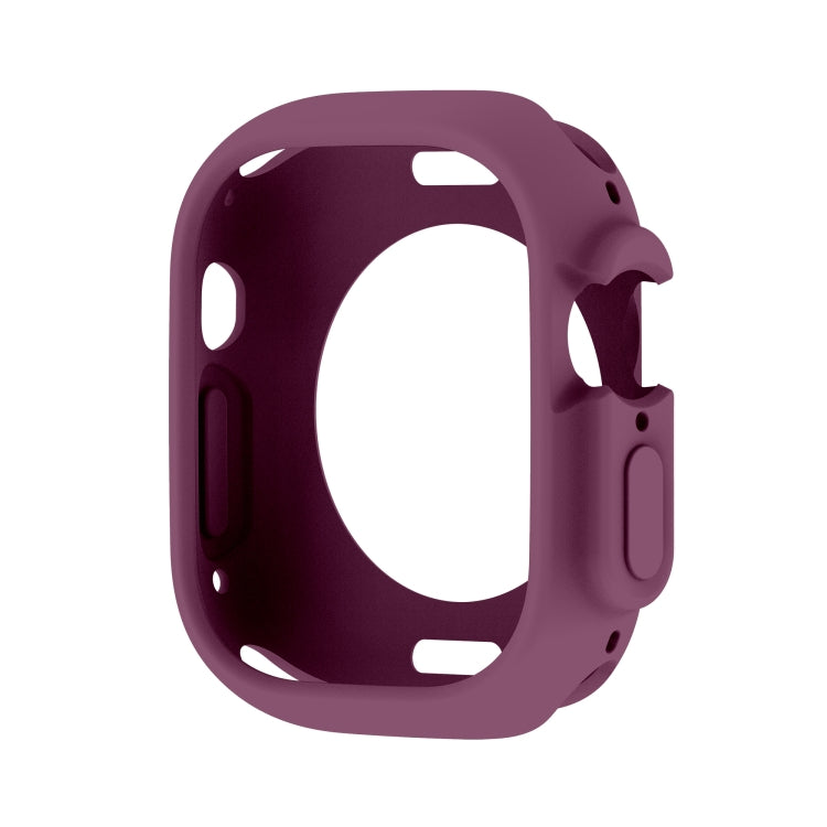 For Apple Watch Ultra 3 / 2 / 1 49mm Candy TPU Protective Case(Plum) by bashfashion