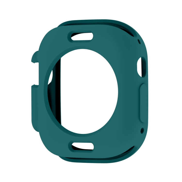 For Apple Watch Ultra 3 / 2 / 1 49mm Candy TPU Protective Case(Dark Green) by bashfashion