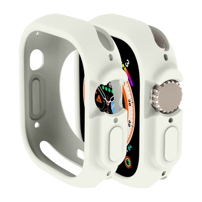 For Apple Watch Ultra 3 / 2 / 1 49mm Candy TPU Protective Case(Light Grey) by bashfashion