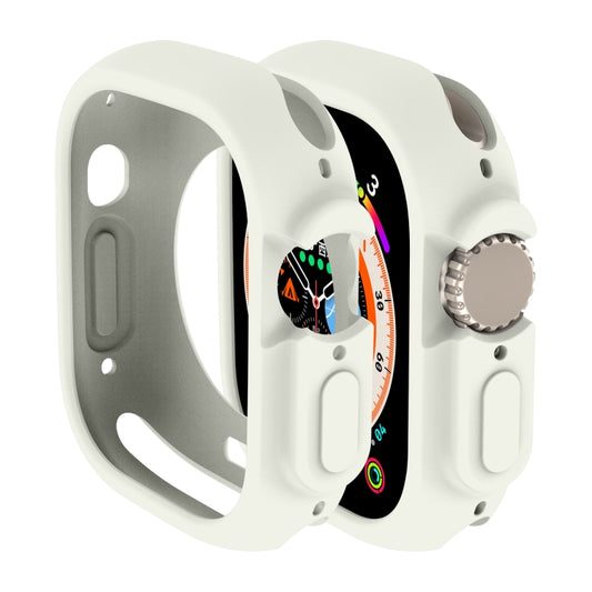 For Apple Watch Ultra 3 / 2 / 1 49mm Candy TPU Protective Case(Light Grey) by bashfashion