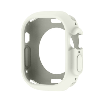 For Apple Watch Ultra 3 / 2 / 1 49mm Candy TPU Protective Case(Light Grey) by bashfashion