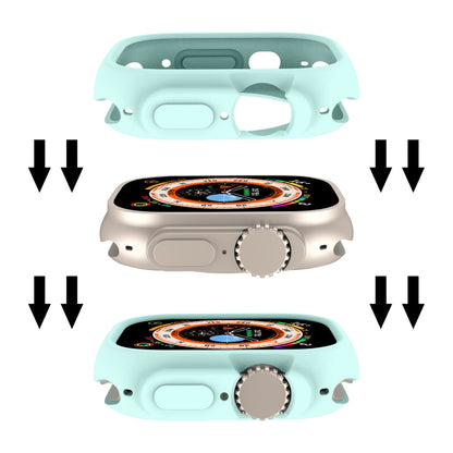 For Apple Watch Ultra 3 / 2 / 1 49mm Candy TPU Protective Case(Light Blue) by bashfashion