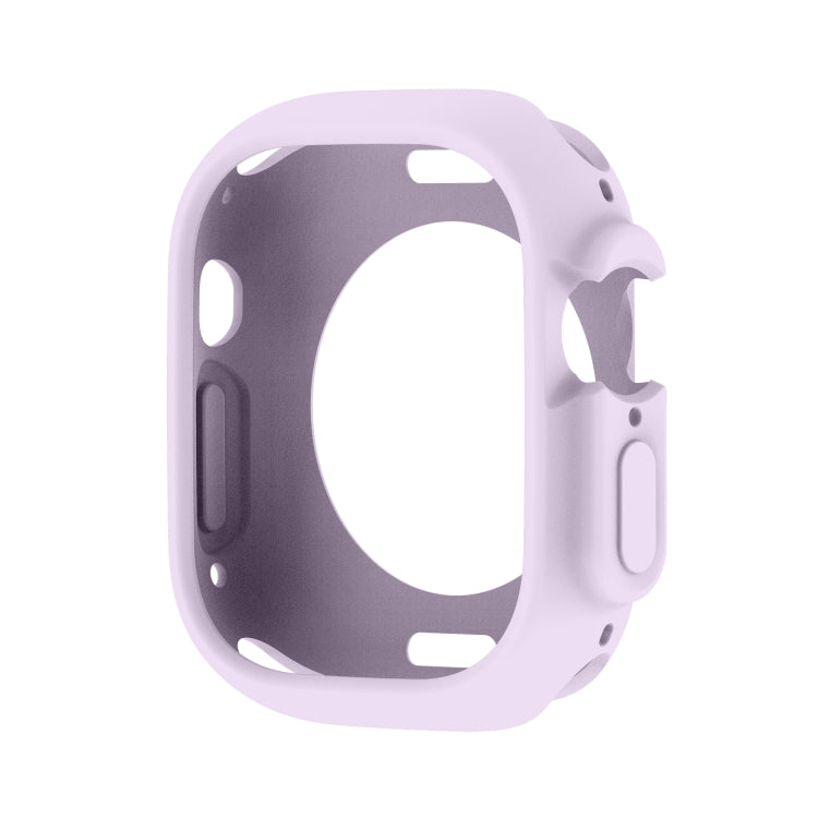 For Apple Watch Ultra 3 / 2 / 1 49mm Candy TPU Protective Case(Purple) by bashfashion