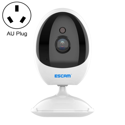 ESCAM QF006 3MP 1296P HD Indoor Wireless PTZ IP Camera IR Night Vision AI Humanoid Detection Home Security CCTV Monitor, Plug Type:AU Plug(White) by ESCAM