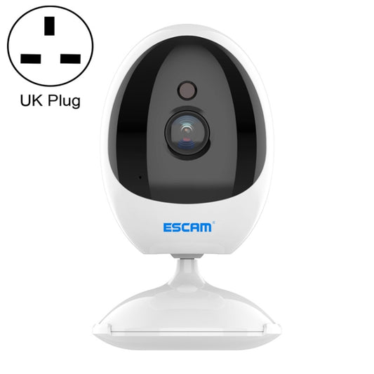ESCAM QF006 3MP 1296P HD Indoor Wireless PTZ IP Camera IR Night Vision AI Humanoid Detection Home Security CCTV Monitor, Plug Type:UK Plug(White) by ESCAM