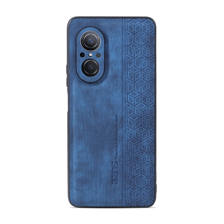 For Huawei nova 9 SE / Honor 50 SE AZNS 3D Embossed Skin Feel Phone Case(Sapphire Blue) by AZNS