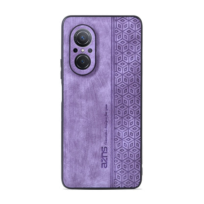 For Huawei nova 9 SE / Honor 50 SE AZNS 3D Embossed Skin Feel Phone Case(Purple) by AZNS